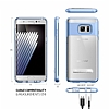 Spigen Samsung Galaxy Note FE Crystal Hybrid Ultra Koruma Mavi Klf - Resim: 13