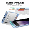 Spigen Samsung Galaxy Note FE Crystal Hybrid Ultra Koruma Mavi Klf - Resim: 12