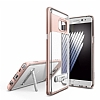 Spigen Samsung Galaxy Note FE Crystal Hybrid Ultra Koruma Rose Gold Klf - Resim: 14