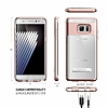 Spigen Samsung Galaxy Note FE Crystal Hybrid Ultra Koruma Rose Gold Klf - Resim: 13