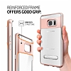 Spigen Samsung Galaxy Note FE Crystal Hybrid Ultra Koruma Rose Gold Klf - Resim: 8