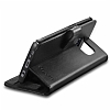 Spigen Samsung Galaxy S7 Edge Wallet Standl Kapakl Siyah Deri Klf - Resim: 5