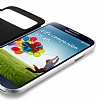 Spigen Samsung i9500 Galaxy S4 Flip Cover Uyumlu Mat Arka Kapak - Resim: 3