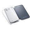 Spigen Samsung i9500 Galaxy S4 Flip Cover Uyumlu Mat Arka Kapak - Resim: 2