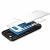 Spigen iPhone 6 Plus / 6 Plus Slim Armor Card Slider Beyaz Klf - Resim: 2