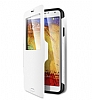 Spigen Samsung N9000 Galaxy Note 3 Slim Armor View Uyku Modlu Pencereli Beyaz Klf - Resim: 4