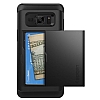 Spigen Slim Armor CS Samsung Galaxy Note FE Siyah Klf - Resim: 2