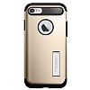 Spigen Slim Armor iPhone 7 Gold Klf - Resim: 3
