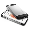Spigen Slim Armor iPhone SE / 5 / 5S Silver Klf - Resim: 1