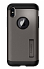 Spigen Slim Armor iPhone X / XS Gun Metal Ultra Koruma Klf - Resim: 2