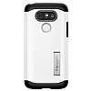 Spigen Slim Armor LG G5 Beyaz Klf - Resim: 2