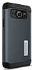 Spigen Slim Armor Samsung Galaxy Note 5 Koyu Mavi Klf - Resim: 1