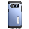 Spigen Slim Armor Samsung Galaxy Note FE Mavi Klf - Resim: 1