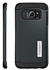 Spigen Slim Armor Samsung Galaxy S6 Edge Plus Koyu Mavi Klf - Resim: 5