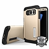 Spigen Slim Armor Samsung Galaxy S7 Edge Gold Klf - Resim: 3