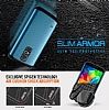 Spigen Slim Armor Samsung i9600 Galaxy S5 Beyaz Klf - Resim: 4
