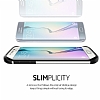 Spigen Slim Armor Samsung i9800 Galaxy S6 Edge Beyaz Klf - Resim: 1