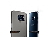 Spigen Thin Fit Galaxy S6 Edge Gri Rubber Klf - Resim: 1