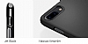 Spigen Thin Fit iPhone 7 Plus / 8 Plus Jet Black Rubber Klf - Resim: 2