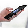 Spigen Thin Fit iPhone 7 / 8 Jet Black Rubber Klf - Resim: 5