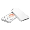 Spigen Thin Fit iPhone SE / 5 / 5S Beyaz Rubber Klf - Resim: 4