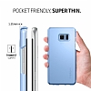 Spigen Thin Fit Samsung Galaxy Note FE Mavi Rubber Klf - Resim: 11