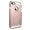 Spigen Tough Armor iPhone 7 Rose Gold Klf - Resim: 1