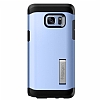Spigen Tough Armor Samsung Galaxy Note FE Mavi Klf - Resim: 1