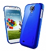 Spigen Ultra Capsule Samsung i9500 Galaxy S4 Mavi Klf - Resim: 1