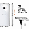 Spigen Ultra Hybrid Crystal HTC 10 effaf Klf - Resim: 10