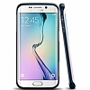 Spigen Ultra Hybrid Samsung Galaxy S6 Edge Koyu Mavi Klf - Resim: 3