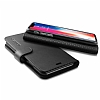 Spigen Wallet S iPhone X / XS Standl Kapakl Siyah Deri Klf - Resim: 4