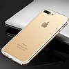 Sulada iPhone 7 Plus / 8 Plus Metal Bumper ereve Rose Gold Klf - Resim: 7