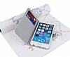 Tal iPhone 6 / 6S Kalp Standl Czdanl Klf - Resim: 1