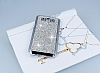Samsung Galaxy E7 Tal Rubber Silver Klf - Resim: 1