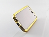 Tal Samsung Galaxy S3 / S3 Neo Gold Bumper ereve Klf - Resim: 3