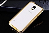 Tal Samsung i9600 Galaxy S5 Gold Bumper ereve Klf - Resim: 7