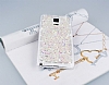 Samsung N9100 Galaxy Note 4 Tal Beyaz Rubber Klf - Resim: 1