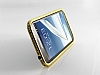 Tal Samsung N7100 Galaxy Note 2 Gold Bumper ereve Klf - Resim: 1