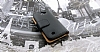 Samsung Galaxy Ace S5830 Siyah Czdanl Yan Kapakl Klf - Resim: 2