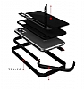 Dafoni Element Shield iPhone X / XS Standl Ultra Koruma Siyah Klf - Resim: 5