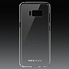 Totu Design Crystal Soft Samsung Galaxy S8 Plus effaf Silikon Kenarl Ultra nce Rubber Klf - Resim: 3