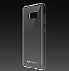 Totu Design Crystal Soft Samsung Galaxy S8 Plus effaf Silikon Kenarl Ultra nce Rubber Klf - Resim: 5