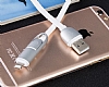 Totu Design Good Partner Lightning & Micro USB Rose Gold Data Kablosu 1m - Resim: 6