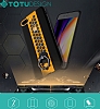 Totu Design Honeycomb iPhone 7 Plus / 8 Plus Selfie Yzkl Sar Silikon Klf - Resim: 2