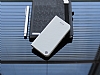 Totu Design iPhone SE / 5 / 5S 360 Derece Dner Standl Beyaz Deri Klf - Resim: 6