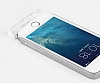 Totu Design iPhone SE / 5 / 5S Silver Metal Klf - Resim: 3