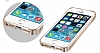 Totu Design iPhone SE / 5 / 5S Metal Bumper ereve Silver Klf - Resim: 2