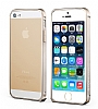 Totu Design iPhone SE / 5 / 5S Metal Bumper ereve Gold Klf - Resim: 8