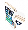Totu Design iPhone SE / 5 / 5S Metal Round Bumper Gold Klf - Resim: 3